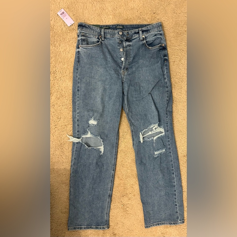 NWT Wild Fable Super High Rise Straight Jeans 16 / 33